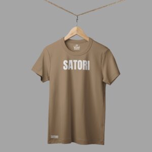 CAMISETA SATORI CENTER - MARROM
