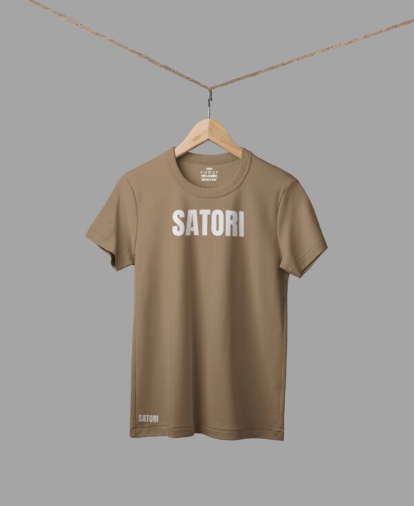 CAMISETA SATORI CENTER - MARROM